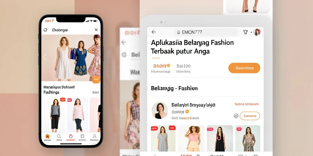 Tampilan antarmuka EMON777 yang stylish dan user-friendly.